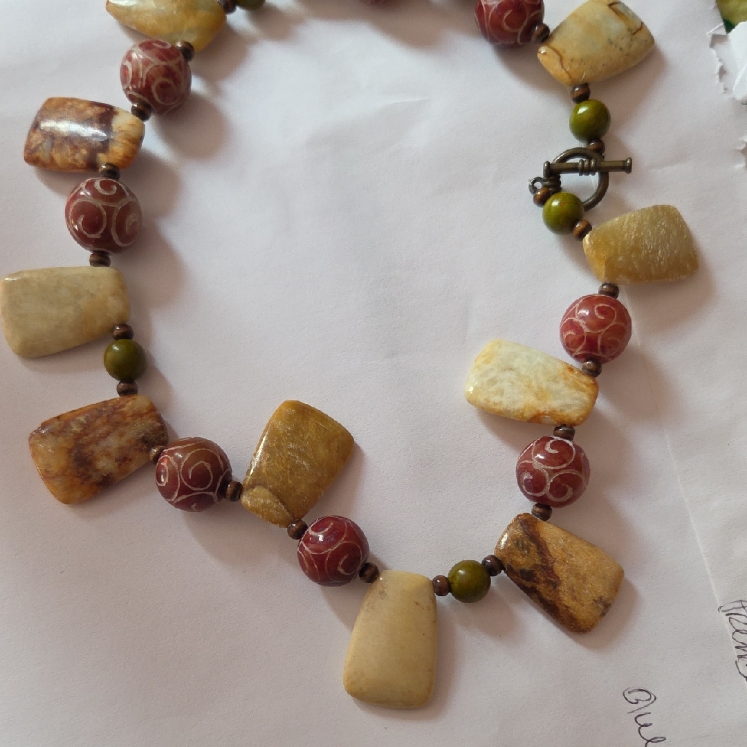 Multicolor Stone Necklace 29$